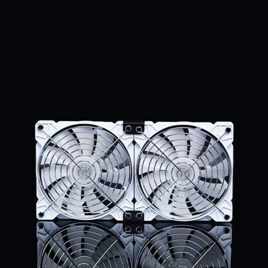 晶颜14CM大风量高转速暴力风扇排220V可调速服务器电脑主机柜机箱显卡架水冷排暴力散热风扇大风量