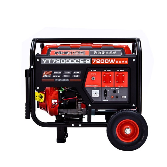 小型3 5 6 7 8KW汽油发电机220V380V户外应急工程备用YT3600DC-2