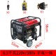 东方铃木汽油发电机变频小型家用220V单相380户外5.5/6/8KW10千瓦