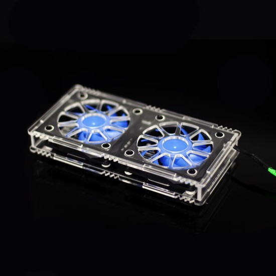 晶颜 显卡背板散热器通用RTX3090显卡散热风扇静音3070 3080显存降温散热器显卡风扇