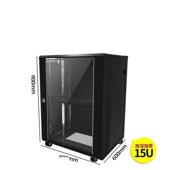 19英寸2米42u网络服务器机柜1米22u36u弱电箱监控交换机房架功放  0x0x0cm