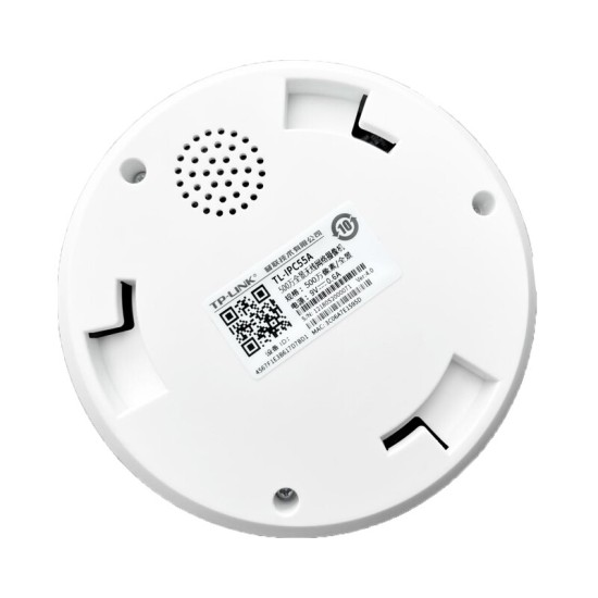 TP-LINK无线监控摄像头360度无死角带夜视全景鱼眼视像头手机APP远程室内家用安防监控器看家宝