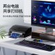 胜为（shengwei）KVM切换器 VGA视频切屏器 二进一出 台式机笔记本显示器监控鼠标键盘USB打印机共享器DVK1201G
