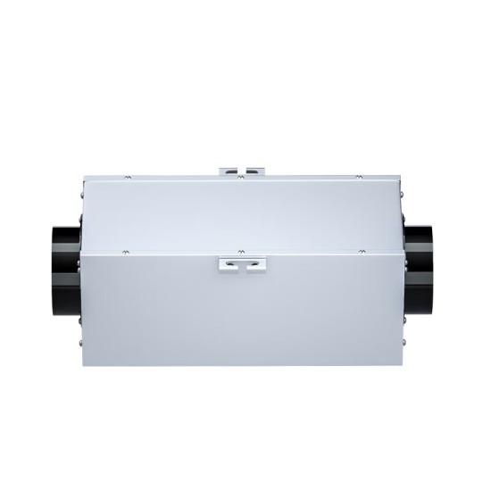 OUOETY空调全热新风系统管道风机通风管道金属消音器消音箱主机降噪隔音