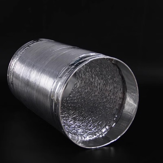 迈特风加厚PVC铝箔复合软管新风软管伸缩软管通风管排风管新风系统专用