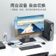 迈拓维矩（MT-viki）vga kvm切换器hdmi二进一出4k带热键多电脑显示器键鼠共享器四进一出配送kvm线