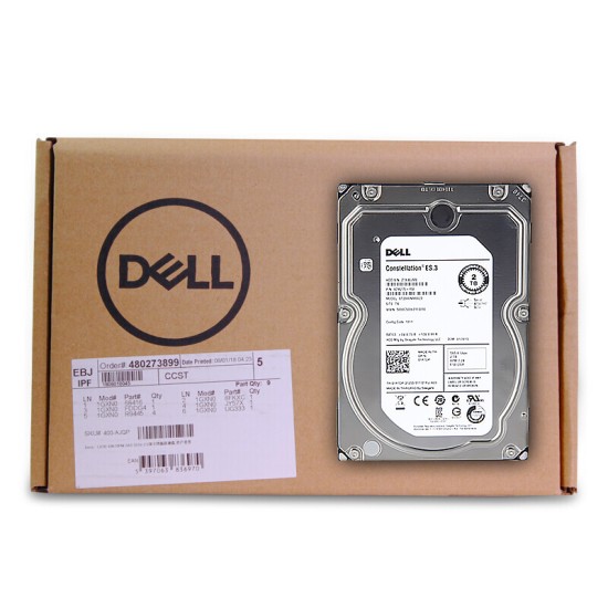 戴尔（DELL）企业级服务器硬盘配件 SAS 1TB 2TB 3TB 4TB 6TB 8TB 10TB