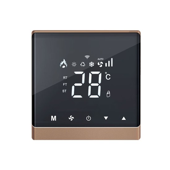 LSNUO中央空调面板控制器风机盘管水空调液晶开关面板温控器新风WIFI