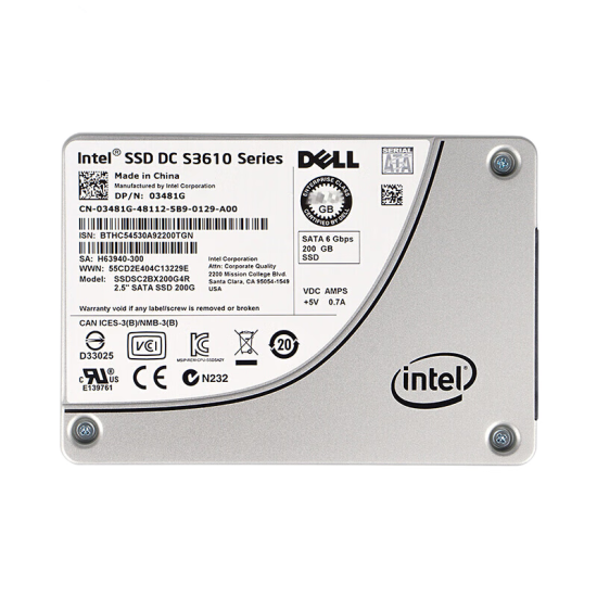 戴尔（DELL）服务器硬盘 SAS/300G/600G/900G/1T/2T/3T/4T