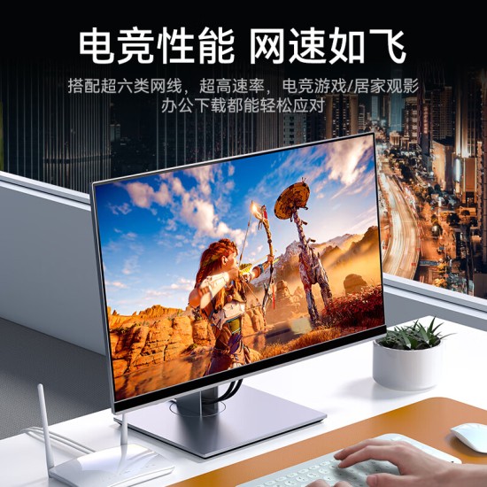 胜为 六类免压水晶头 6类千兆网络网线接头 8P8C免工具RJ45电脑网线连接器 网络连接头 单个装CMRJ6001