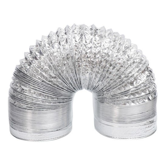 皇媳妇加厚防水烟管铝箔管风机换气扇通风管新风系统伸缩软管100~300mm