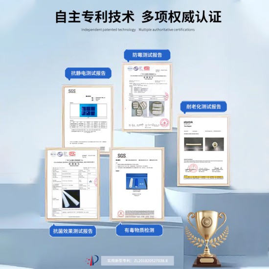 磐烨新风系统专用PE管抗菌抗静电波纹管进排风降噪隔音磐烨制造松下定制75新风双层静音降噪圆管