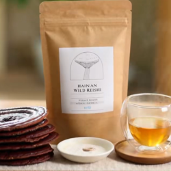 特色灵芝茶       养生茶60包免疫调节灵芝破壁孢子粉   400元/盒   产地：海南保亭