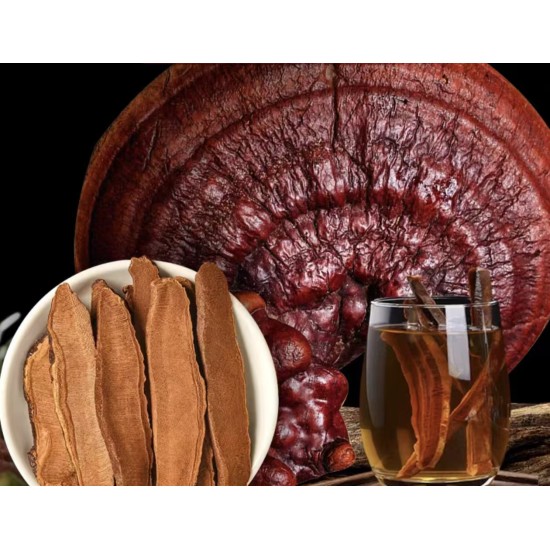 野生灵芝片 尖峰岭野生紫赤灵芝片整朵切片煮水泡茶   200元/斤   产地：海南